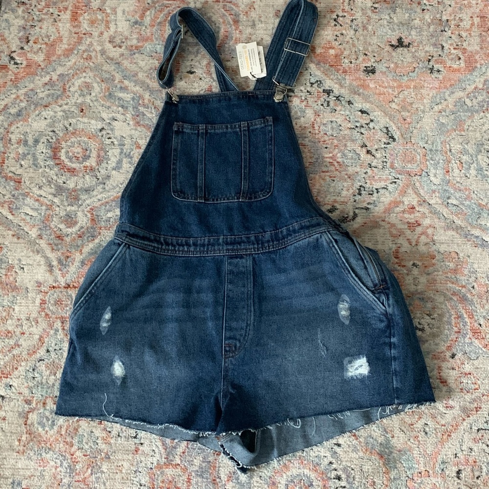 Denim Short overalls